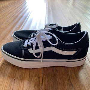 Vans Kids Old Skool Shoe Black Youth Sz 5